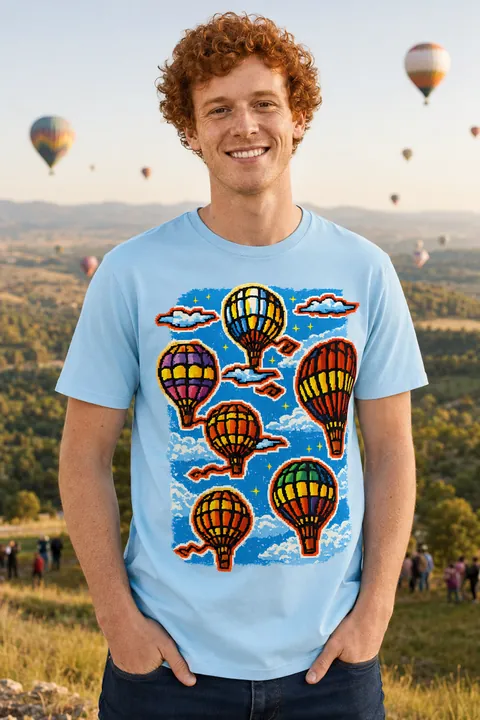 Skybound Dreams artwork on a T-shirt